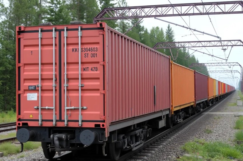 Транспортировка контейнеров по Красноярской железнодорожной сети увеличилась на 9,8% в период с января по сентябрь.