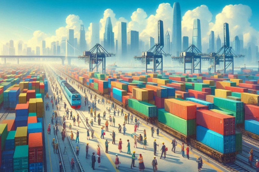 Транспортировка контейнеров по Дальневосточной железной дороге в период с января по февраль текущего года увеличилась на 12,6%