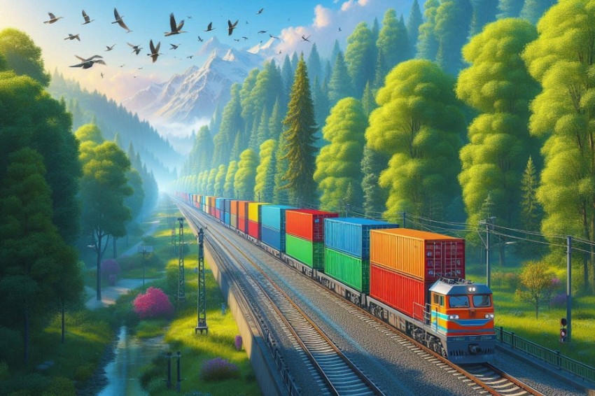 Транспортировка контейнеров по Горьковской железнодорожной линии в период с января по май 2025 года увеличилась на 9,5%