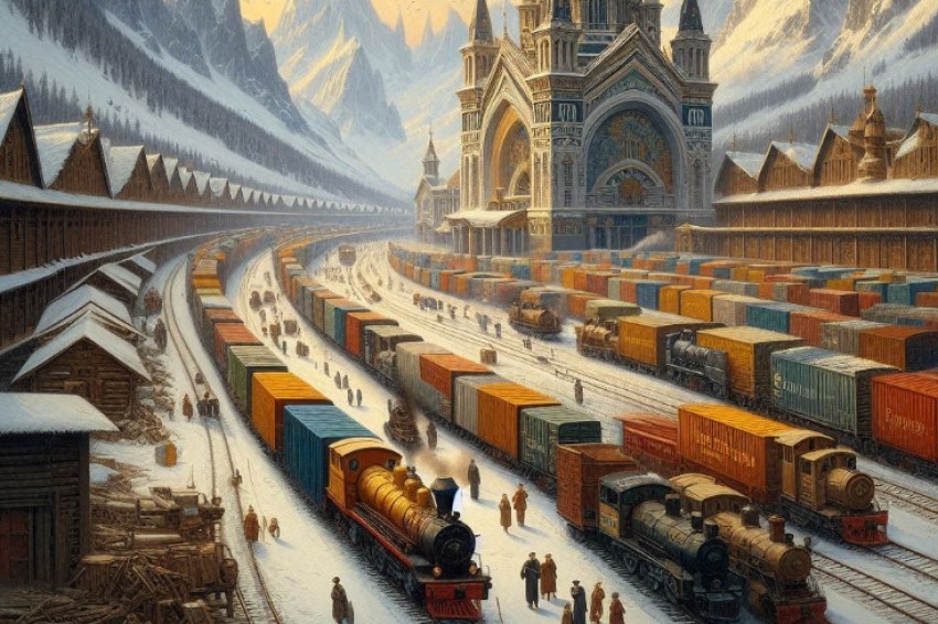 Транспортировка контейнеров по Дальневосточной железной дороге в период с января по март 2025 года увеличилась на 2,9%