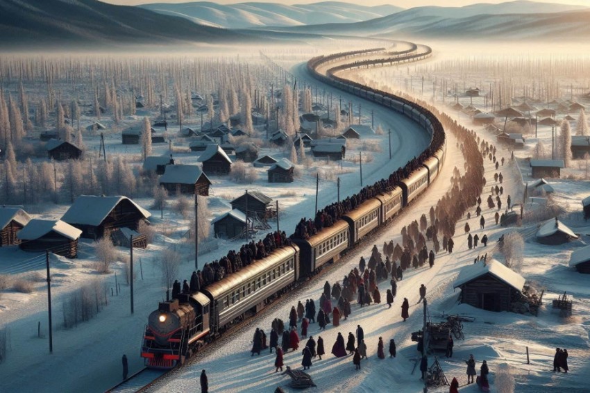 Транспортировка пассажиров по Западно-Сибирской железнодорожной линии в период с января по апрель 2025 года увеличилась на 3,3%