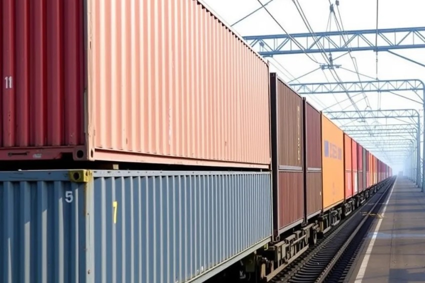 Транспортировка контейнеров достигла 4,4 млн ДФЭ за период с января по июль