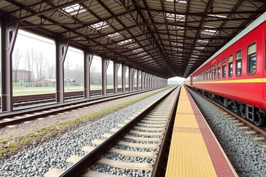 Учебный полигон Алатырского железнодорожного техникума был модернизирован Горьковской магистралью.