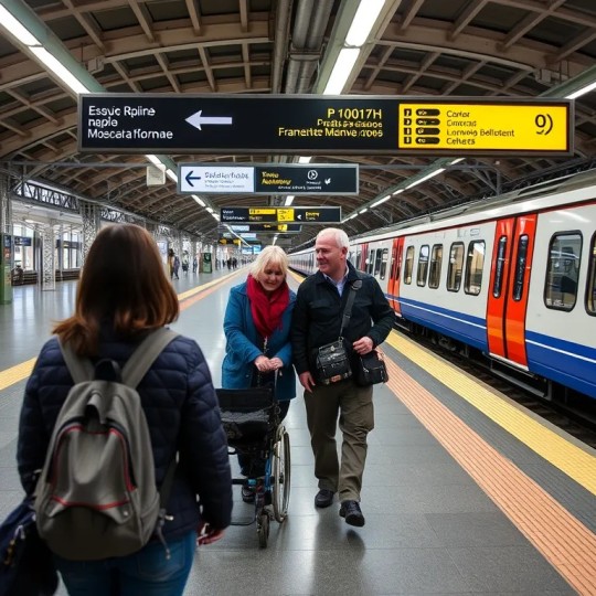 Услугу сопровождения на станциях Московской железнодорожной сети в 2025 году использовали около 110 тыс. пассажиров с ограниченными возможностями передвижения.