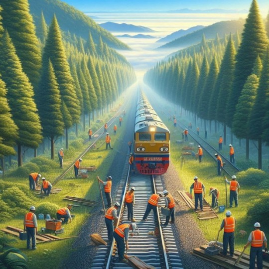 В 2025 году на Дальневосточной железной дороге будет проведен ремонт более 300 км железнодорожных трасс.