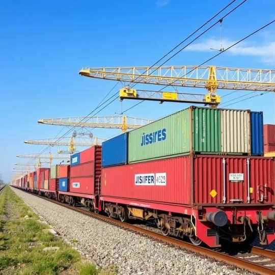 В 2025 году объем транспортировки контейнеров по Дальневосточной железнодорожной магистрали достиг 1,1 млн ДФЭ.