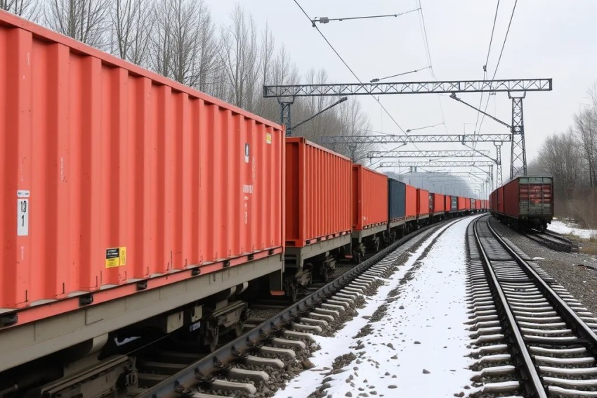 В 2025 году на территории Горьковской железнодорожной сети было осуществлено транспортирование близко к 180 тыс. грузовых и пустых контейнеров ДФЭ (TEU) по всем видам связи.