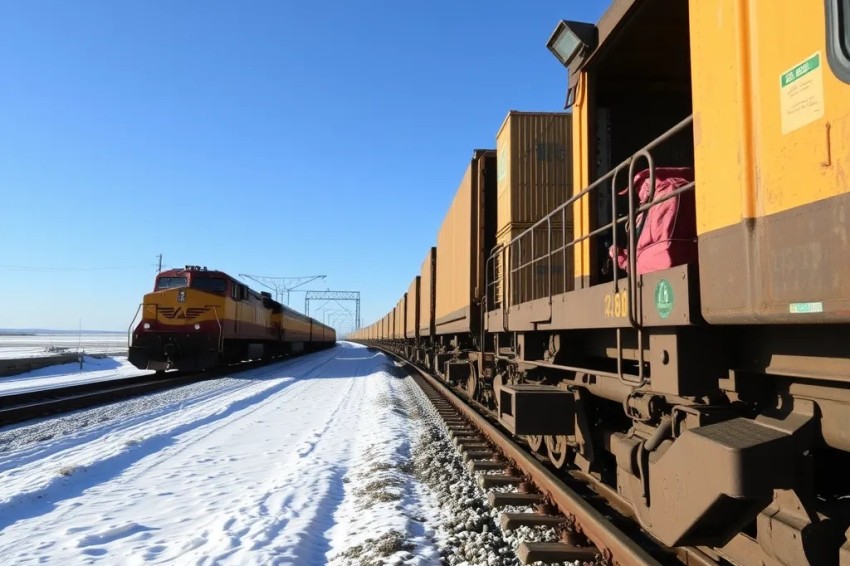 В 2025 году объемы перевозок цветных металлов из Абакана в Китай через Красноярскую железную дорогу значительно возросли.