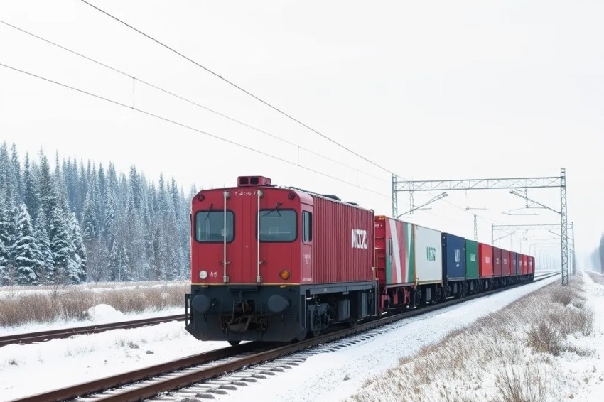 В 2025 году было создано 78 новых маршрутов для контейнерных поездов на Московской железной дороге.