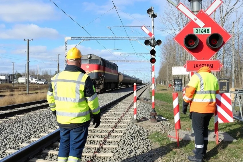 В 2025 году на железнодорожной линии в Москве было проведено ремонтное восстановление свыше 300 переходов.