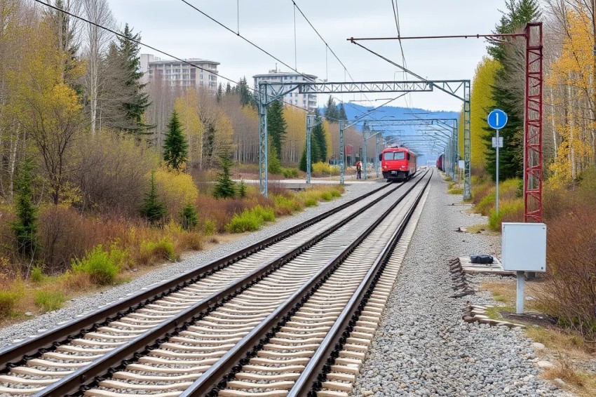 В 2025 году на железнодорожной линии Южного Урала было модернизировано около 320 км трассы.