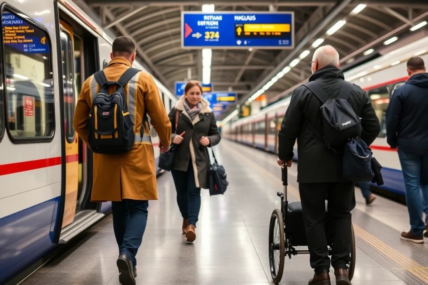 В 2025 году 8,6 тыс. пассажиров с ограниченными возможностями воспользовались услугами сопровождения на станциях Дальневосточной железной дороги.