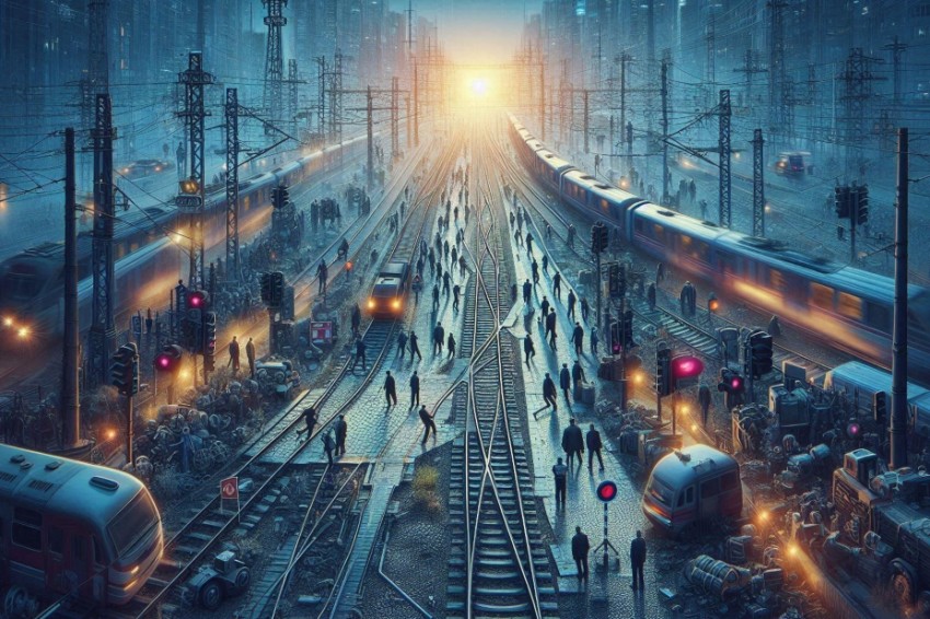 В 2025 году на железнодорожной линии в Калининграде будет устранено 28 потенциально рискованных точек для пересечения железнодорожных путей.