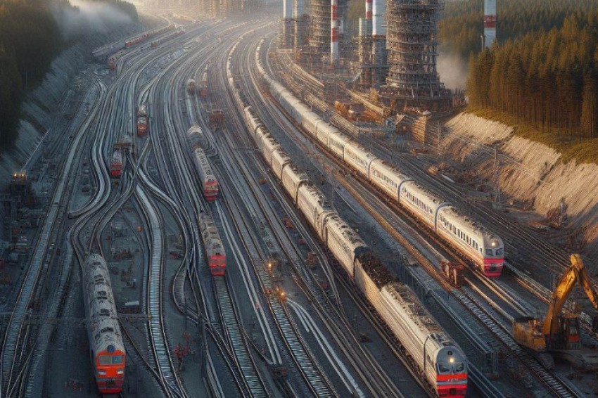 В 2025 году на Свердловской железнодорожной сети будет обновлено более 300 км железнодорожных путей.