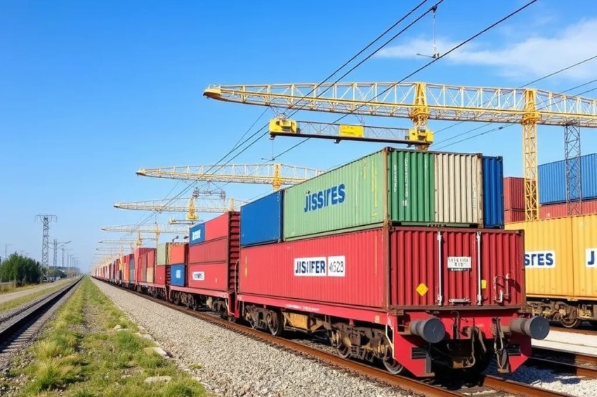 В 2025 году объем транспортировки контейнеров по Дальневосточной железнодорожной магистрали достиг 1,1 млн ДФЭ.