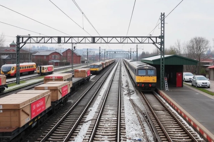 В 2025 году на Московской железнодорожной линии прошла модернизация свыше 110 км тяговой сети.