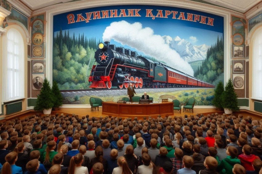 В апреле этого года более 600 учащихся посетили лекционный 