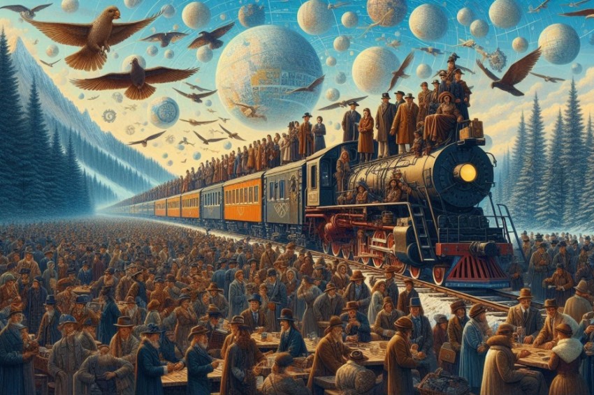 В апреле 2025 года 2,6 млн пассажиров были перевезены на Свердловской железнодорожной линии.