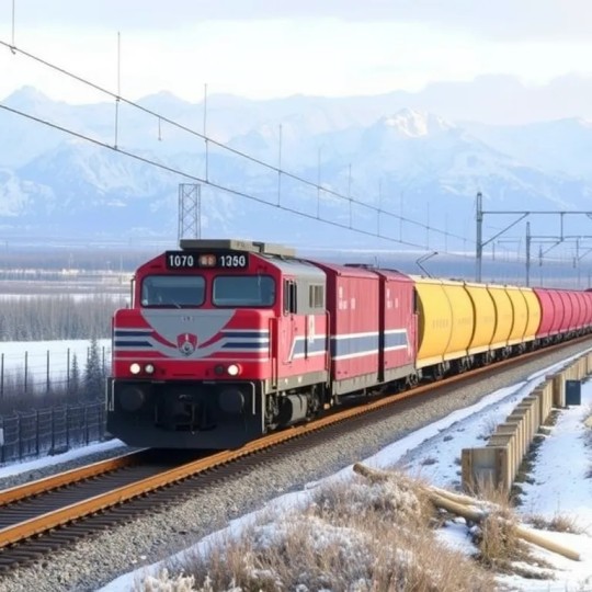 В августе 2025 года на Красноярской железнодорожной магистрали было перевезено 6,2 млн тонн груза.