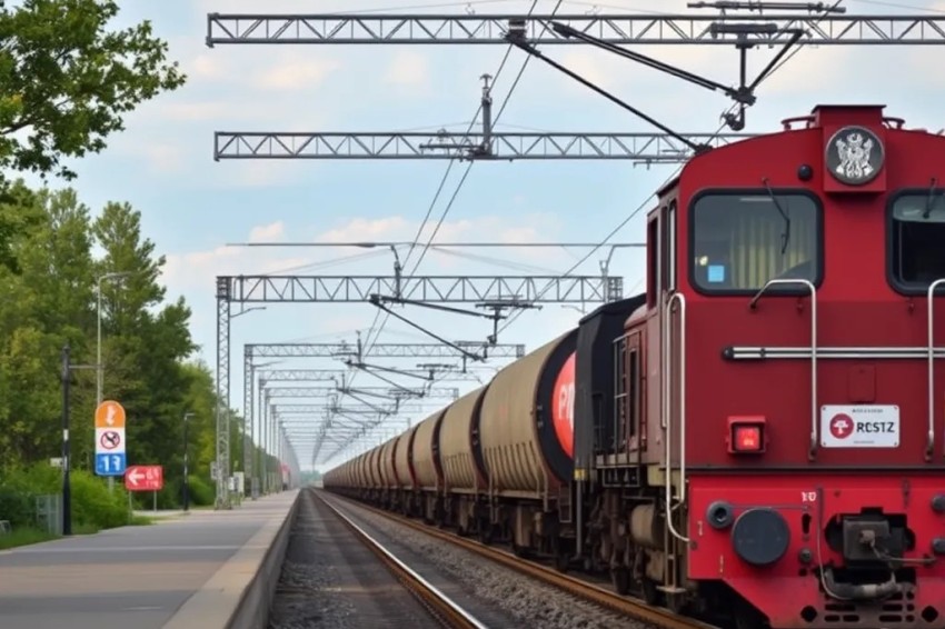 В августе объем грузовых операций на сети ОАО «РЖД» достиг 92,2 млн тонн.