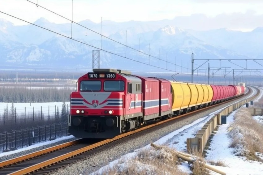 В августе 2025 года на Красноярской железнодорожной магистрали было перевезено 6,2 млн тонн груза.