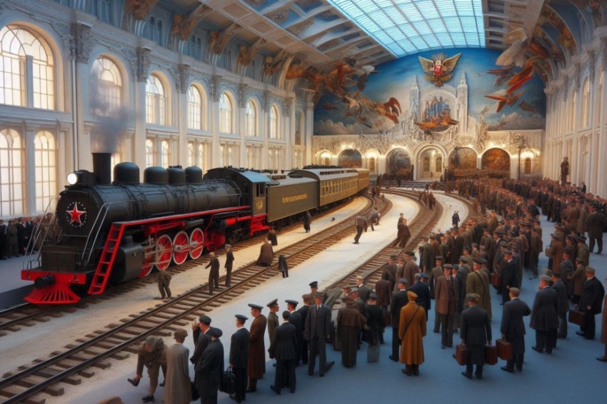 В Барнауле начала работу выставка под названием «Дороги Победы».