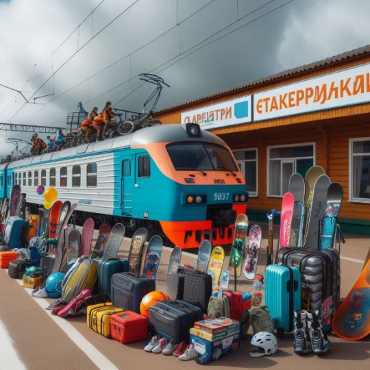 В Башкортостане проходит инициатива, предусматривающая безвозмездную перевозку спортивного оборудования на железнодорожных путях.