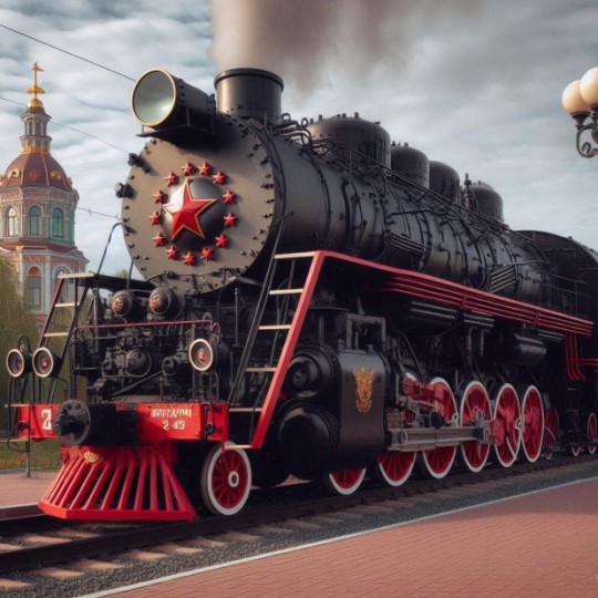 В честь 80-летия победы в Великой Отечественной войне в Кирове был реставрирован музейный паровоз.