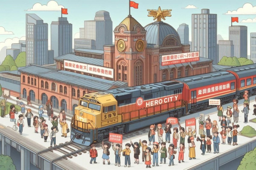 В честь 80-летия Победы на Свердловской железной дороге отдают дань уважения ветеранам и восхваляют героизм нации.