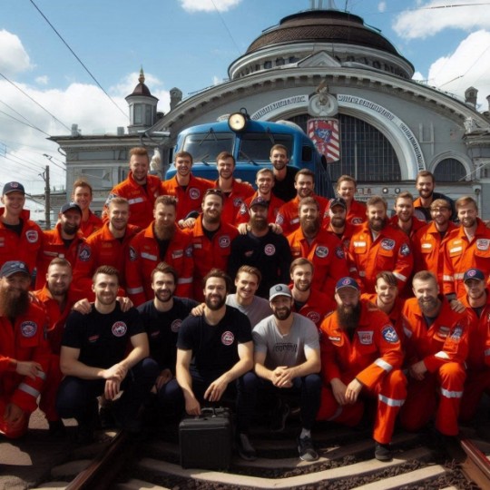 В городе Ярославль состоялась общая инициатива работников железной дороги и хоккейной команды 