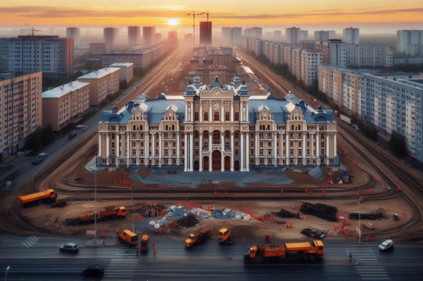 В городе Котлас после проведения ремонтных работ было вновь открыто студенческое общежитие учебного заведения для работников железной дороги.