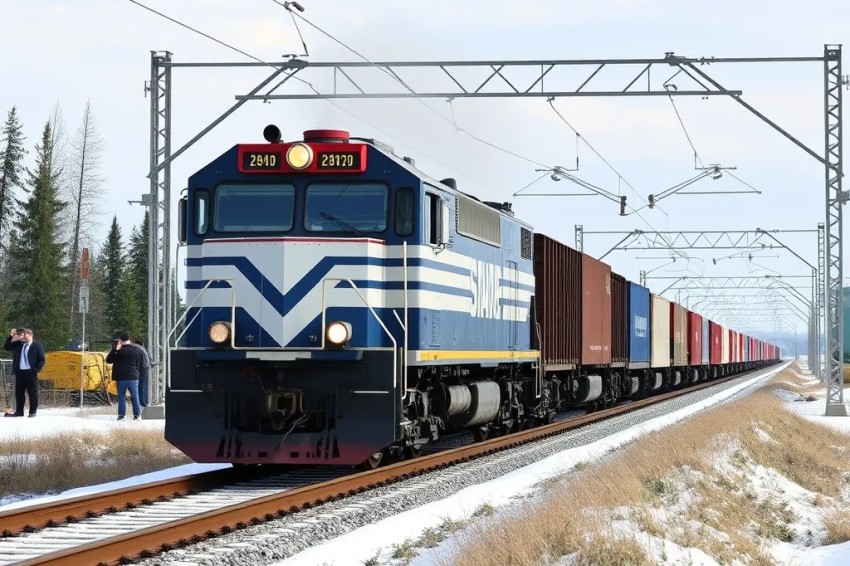 В июле 2025 года объем грузовых операций на Восточно-Сибирской железной дороге достиг 5 миллионов тонн.