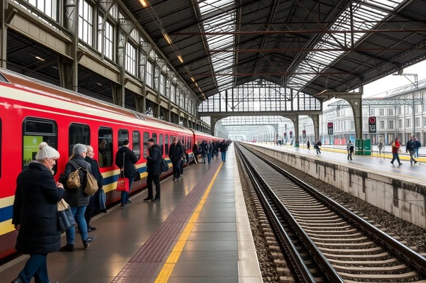 В июльском месяце 2025 года со станций и вокзалов Свердловской железнодорожной магистрали было отправлено 3,5 миллиона путешественников.