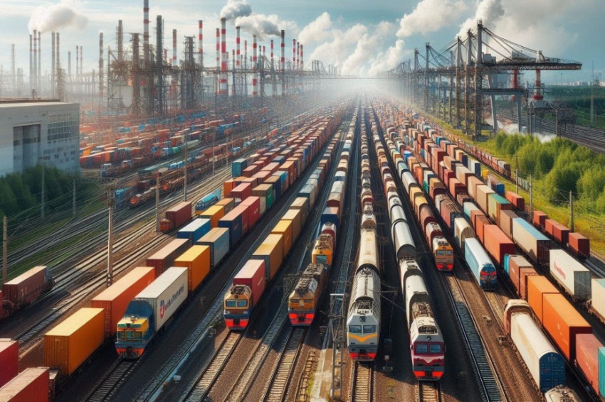 В июне объем грузов, перевезенных по сети ОАО «РЖД», достиг 89,3 млн тонн.