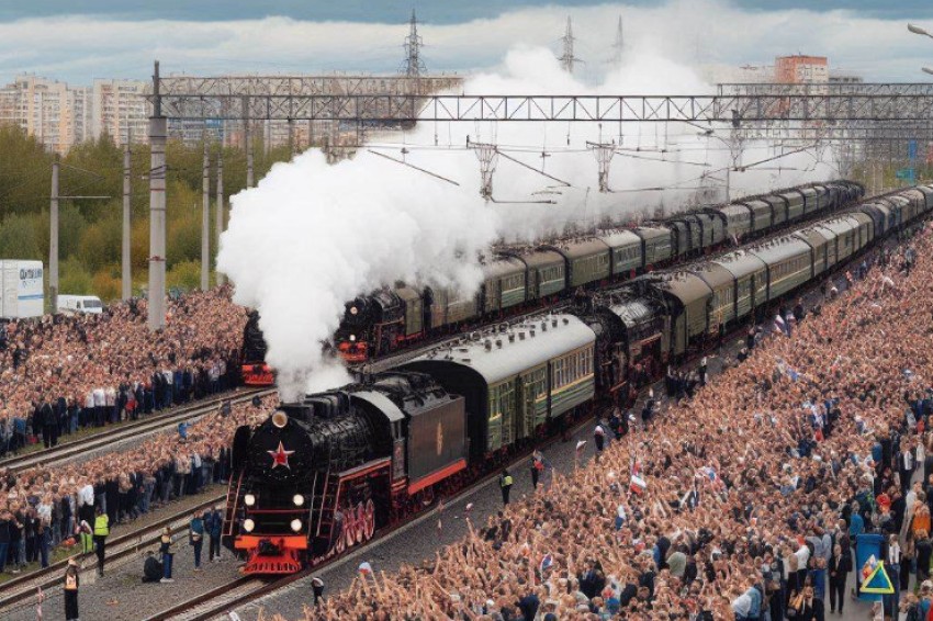 В Казани на Горьковском шоссе прошли крупномасштабные события, посвященные Дню водителя.