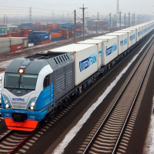 В контексте проекта ИНТЕРТРАН был направлен экспериментальный контейнерный жд состав из Санкт-Петербурга в Белоруссию.