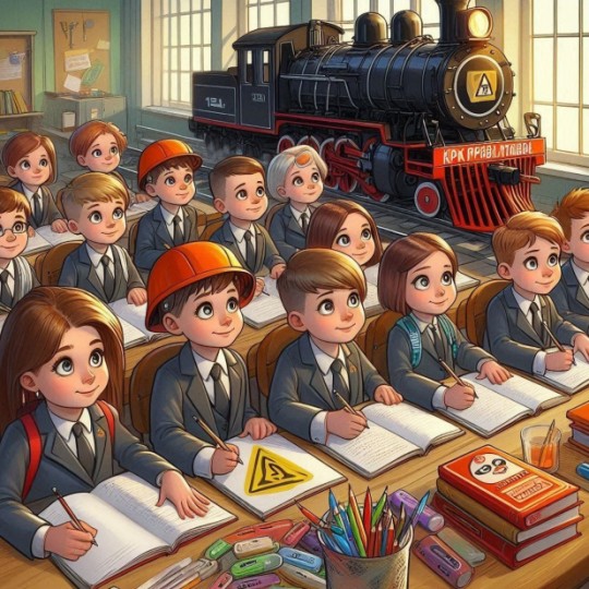 В Красноярске начала работу образовательная площадка «Страна железных дорог» от Красноярской железной дороги, где школьники могут изучать нормы безопасности.