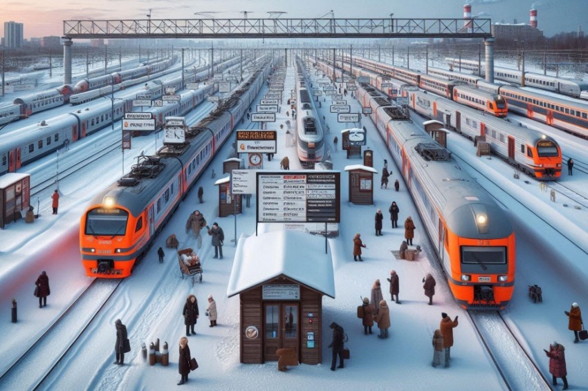 В мае 2025 года произойдут изменения в графике движения пригородных поездов по Казанскому и Рижскому направлениям Московской железнодорожной сети.