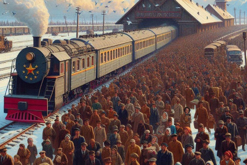 В мартовском месяце текущего года примерно 1,6 млн людей были перевезены на Куйбышевской железнодорожной линии.