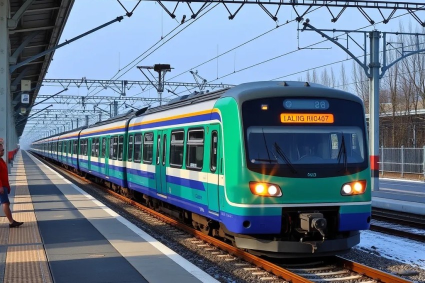 В мартовском месяце текущего года с платформ Свердловской железнодорожной магистрали было отправлено 2,57 млн пассажиров.