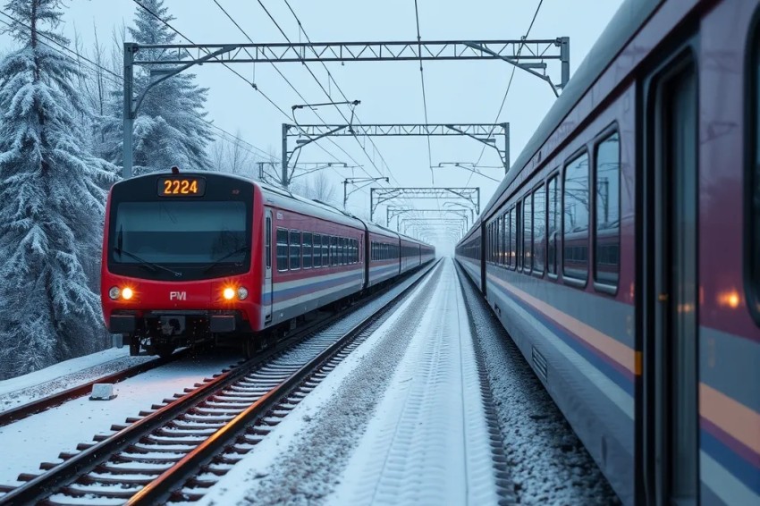 В начале 2026 года, а именно в январе, с платформ Дальневосточной железнодорожной магистрали было отправлено 862,9 тысячи пассажиров.