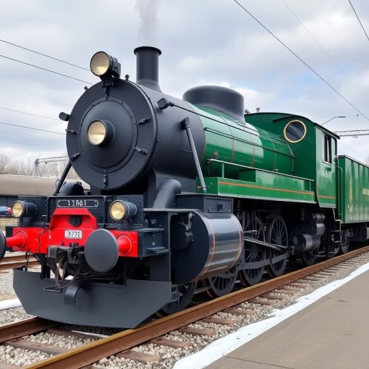 В парке Горьковской магистрали появились новые локомотивы.