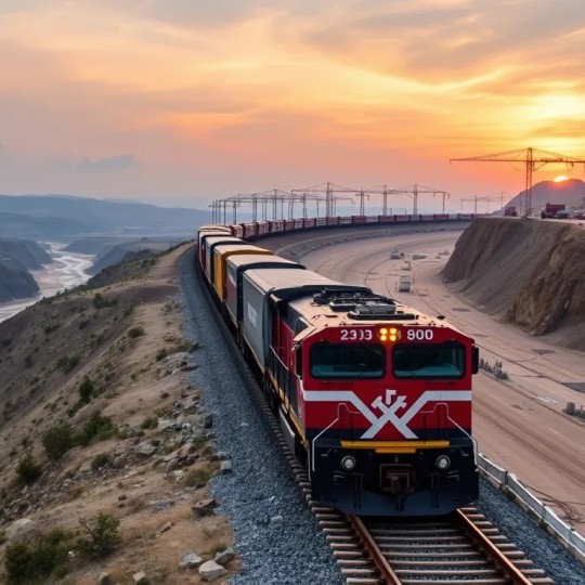 В период с января по июль через границу с Китаем было транспортировано 23,8 миллиона тонн грузов в рамках экспортно-импортных операций.