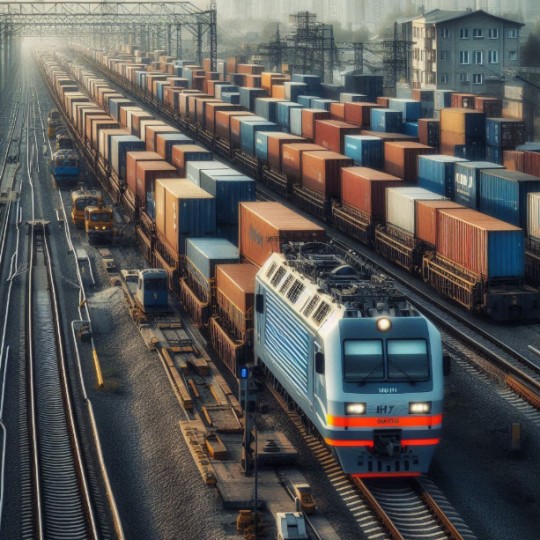 В период с января по февраль 2025 года, объем транспортировки контейнеров с вокзалов Приволжской железной дороги увеличился примерно на 40%.