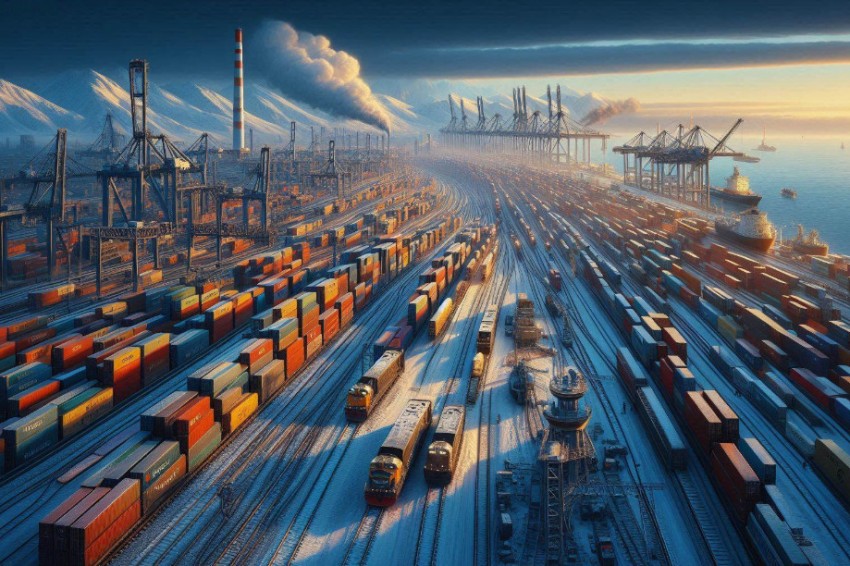 В период с января по февраль текущего года, на терминалах Горьковской железнодорожной линии было обработано около 630 тысяч тонн грузов.