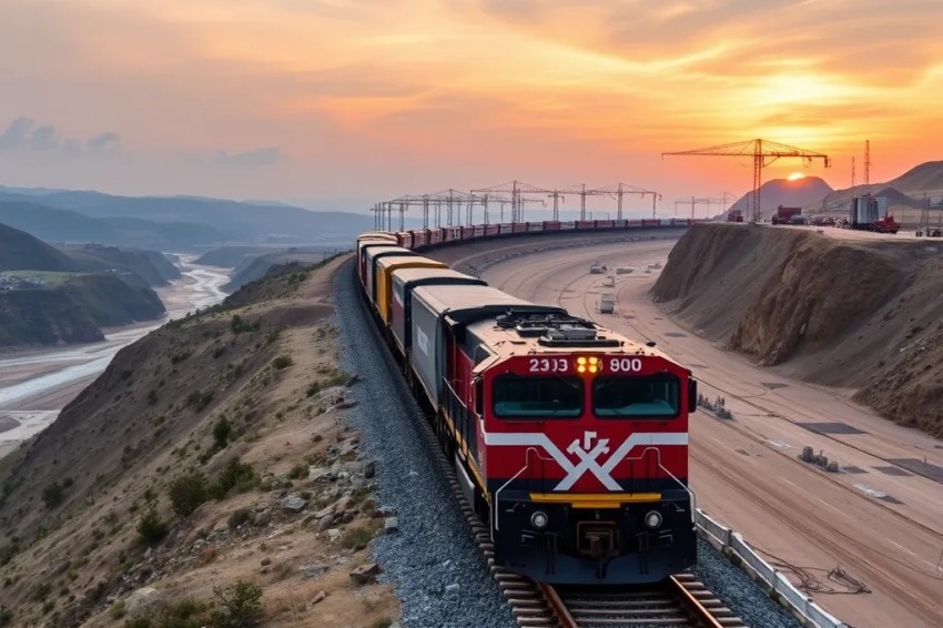 В период с января по июль через границу с Китаем было транспортировано 23,8 миллиона тонн грузов в рамках экспортно-импортных операций.