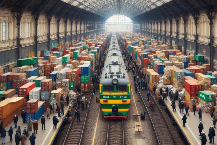 В период с января по февраль 2025 года, станции Горьковской железнодорожной линии отправили на переработку около 1,8 тонн отработанной упаковки.