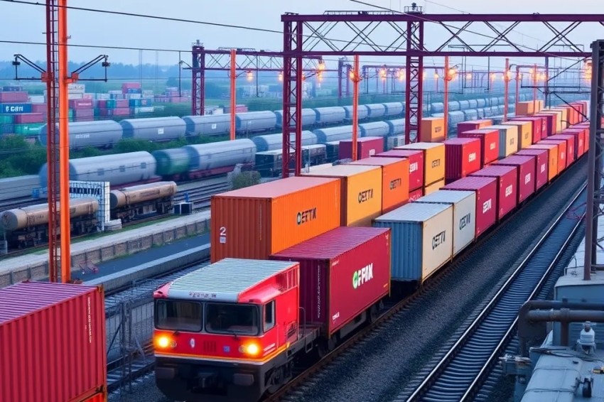 В период с января по февраль текущего года, терминалы Горьковской железнодорожной линии обработали около 550 тысяч тонн грузов.