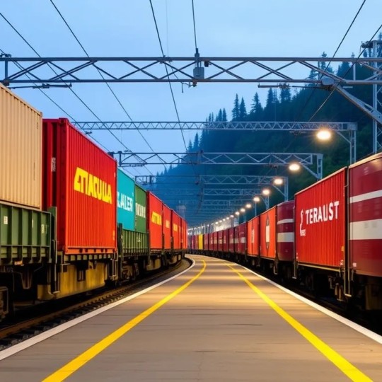 В первой половине 2025 года с платформ Северной железнодорожной линии было отправлено свыше 900 грузовых контейнерных составов.