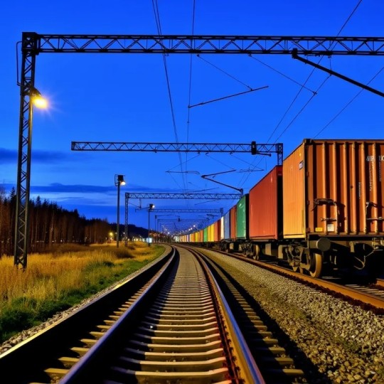 В первой половине 2025 года на Красноярской железнодорожной линии наблюдался рост перевозок контейнеров на 14,1%